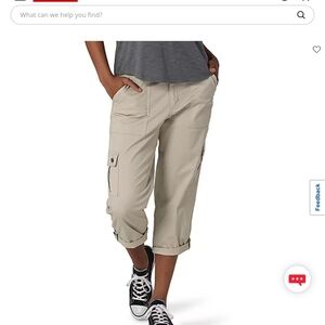 Lee Women's Tan Capris